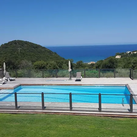 빌라 Welcoming Villas With Swimming Pool Near Saint-florent On Cap Corse *
